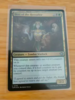 MTG Host of the Hereafter (FOIL) 0193 Tarkir: Dragonstorm M/NM Free UK P&P - Image 1