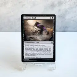 MTG Animate Dead Eternal Masters Magic EMA (078/249) English Black LP - Image 1