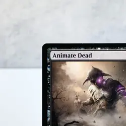 MTG Animate Dead Eternal Masters Magic EMA (078/249) English Black LP - Image 2