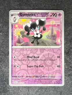 GOTHORITA 091/193 Uncommon PALDEA EVOLVED Cute Pokemon | REVERSE HOLO | NM - Image 1