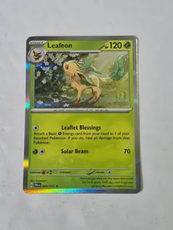 Leafeon 005/131 Holo Rare Prismatic Evolutions Pokemon Holo Near Mint - Image 1