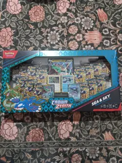 Pokemon TCG Crown Zenith Sea and Sky Premium Collection Box New Sealed - Image 1