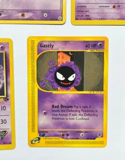 GENGAR FAMILY POKEMON PREMIUM LOT OF 7 SABRINA'S HAUNTER 58/132 GASTLY 109/165 - Image 3
