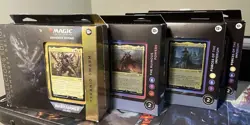MTG Magic Warhammer 40k - SEALED LOT - 4 x Precon Commander Decks - Image 1