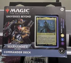 MTG Magic Warhammer 40k - SEALED LOT - 4 x Precon Commander Decks - Image 2