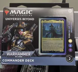 MTG Magic Warhammer 40k - SEALED LOT - 4 x Precon Commander Decks - Image 4