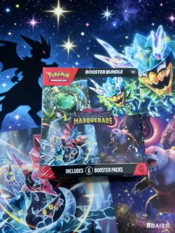 Pokemon TCG Scarlet & Violet Twilight Masquerade Booster Bundle 6 Packs - Image 1