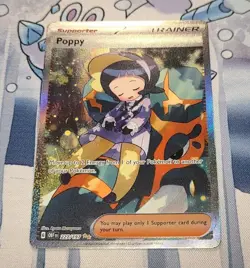 Pokemon TCG Obsidian Flames Poppy 227/197 Special Illustration Rare Full Trainer - Image 1
