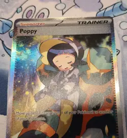 Pokemon TCG Obsidian Flames Poppy 227/197 Special Illustration Rare Full Trainer - Image 2
