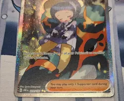 Pokemon TCG Obsidian Flames Poppy 227/197 Special Illustration Rare Full Trainer - Image 3