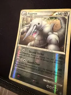Aggron 1/102 Reverse Holo Rare Triumphant 2010 Pokemon 2010 - Image 1
