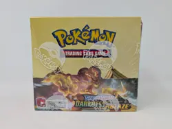New Factory Sealed Pokemon TCG Sword & Shield Darkness Ablaze Booster Box - Image 1