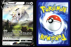 ARCEUS V SWSH204 HOLO PROMO SWORD & SHIELD PROMO POKEMON NM - Image 3