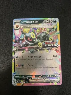 Umbreon ex 060/131 Prismatic Evolutions Stamp - Promo - NM - Pokemon TCG - Image 1