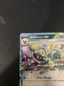 Umbreon ex 060/131 Prismatic Evolutions Stamp - Promo - NM - Pokemon TCG - Image 2