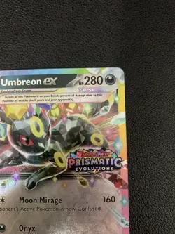 Umbreon ex 060/131 Prismatic Evolutions Stamp - Promo - NM - Pokemon TCG - Image 3