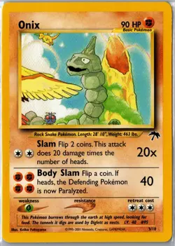 Onix 3/18 Southern Islands Pokemon LP+ - Image 1