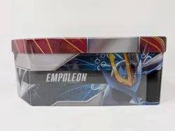 New and Factory Sealed Pokemon TCG Sword & Shield V Strikers Tin - Tyranitar V - Image 3