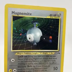 Magnemite 7/75 Neo Discovery Holo Rare 2001 WOTC Pokemon NM/LP - Image 3