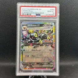 Prismatic Evolution Umbreon Stamped Surprise Box 060/131 PSA 10 Graded Pokemon - Image 1