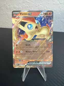 Victini ex 033/197 - SV03: Obsidian Flames Holo LP Pokemon TCG NM / MINT - Image 3