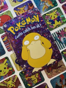 Pokemon 151 Vintage Pocket Monsters Vending HOLO Prism Sticker 2000 Nintendo - Image 1