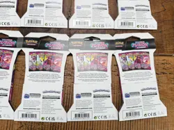X10 Pokemon TCG Fusion Strike Sleeved Booster Pack Sealed Packs - Image 5