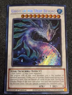 Yugioh! Ghoti of the Deep Beyond - RA04-EN060 - Secret Rare - 1st Edition Near M - Image 1