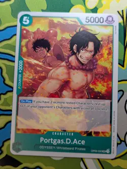 Portgas.D.Ace OP09-035 Emperors in the New World One Piece TCG Card - Image 1