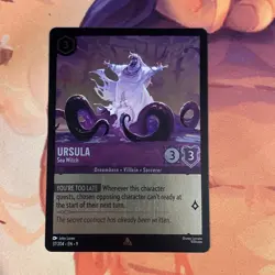 FOIL Disney Lorcana: Fabled - Ursula - Sea Witch - 37/204 FOIL - Image 1
