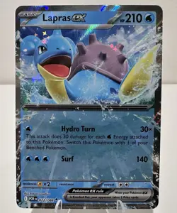 Lapras ex 022/088 ME03 Perfect Order Double Rare Holo Pokemon TCG Card NM - Image 1
