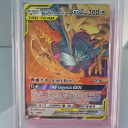 PSA 10 MOLTRES ZAPDOS ARTICUNO GX 44/68 S&M Hidden Fates - Pokemon Card 2019 GM - Image 2