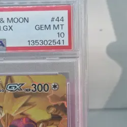 PSA 10 MOLTRES ZAPDOS ARTICUNO GX 44/68 S&M Hidden Fates - Pokemon Card 2019 GM - Image 4