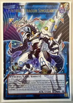 Firewall Dragon Singularity 1st Edition Ultra Rare RA05-EN146 Yu-Gi-Oh! - Image 1