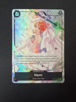 Nami (Alternate Art) OP15-086 Adventure on Kami's Island One Piece Foil NM - Image 1
