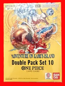 One Piece ADVENTURES ON KAMI'S ISLAND DOUBLE PACK SET 10 LOOK DAMAGE LOOK - Image 1