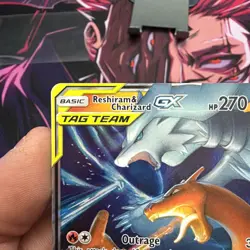 Reshiram & Charizard GX 20/214 Unbroken Bonds Ultra Rare Holo Pokemon Card NM - Image 4