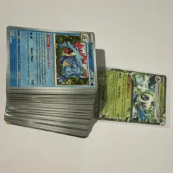 50 Assorted Holos + Reverse Pokemon Cards Including 1EX Card - No Energies Bulk - Image 1