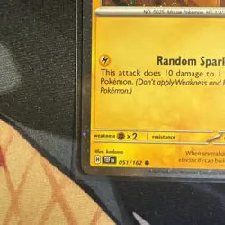 Pikachu 051/162 - Temporal Forces - Pokemon Day 2026 Promo - Pokemon Card - Image 5