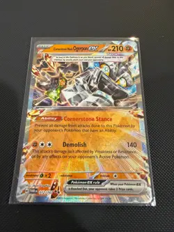 Cornerstone Mask Ogerpon ex #112 Pokemon Twilight Masquerade - Image 1