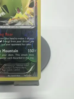 Pokemon TCG Tyranitar 56/124 XY Fates Collide Reverse Holo NM - Image 4