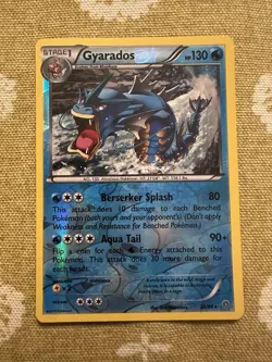 Pokemon Gyarados 2015 20/98 XY Ancient Origins Reverse Holo - Image 1
