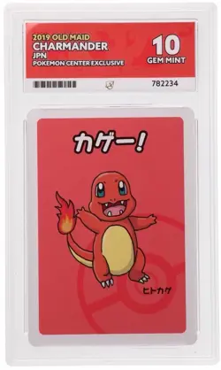 ACE 10 Charmander - Pokemon Old Maid Pokemon Center Exclusive - Image 1