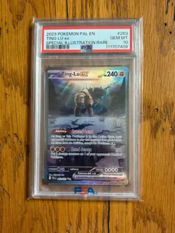 Pokemon Ting Lu Ex #263 Paldea Evolved PSA 10 - Image 1