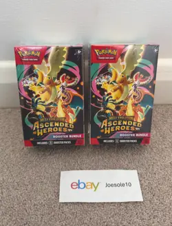 2x Pokemon TCG - Ascended Heroes - Booster Bundle (6 packs) - Brand New Sealed - Image 1