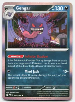Gengar 050/088 Rare Perfect Order Pokemon Holo Near Mint - Image 1