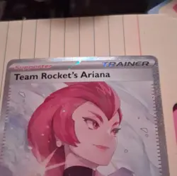 Pokemon TCG Team Rocket's Ariana Trainer Rare Holo 111/109 Team Rocket Returns - Image 4
