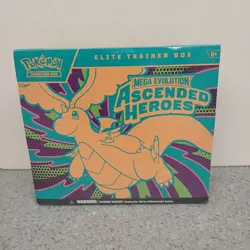 POKEMON TCG MEGA EVOLUTION ASCENDED HEROS ELITE TRAINER BOX FACTORY SEALED ETB - Image 1
