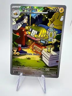 Charjabug - 169/162 Illustration Rare Holo Pokemon SV05: Temporal Forces - Image 1