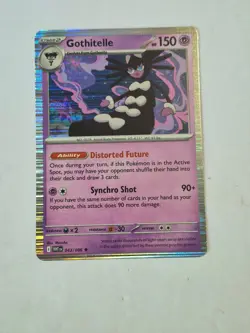 Gothitelle 043/086 Holo Rare White Flare Pokemon Holo Near Mint - Image 1